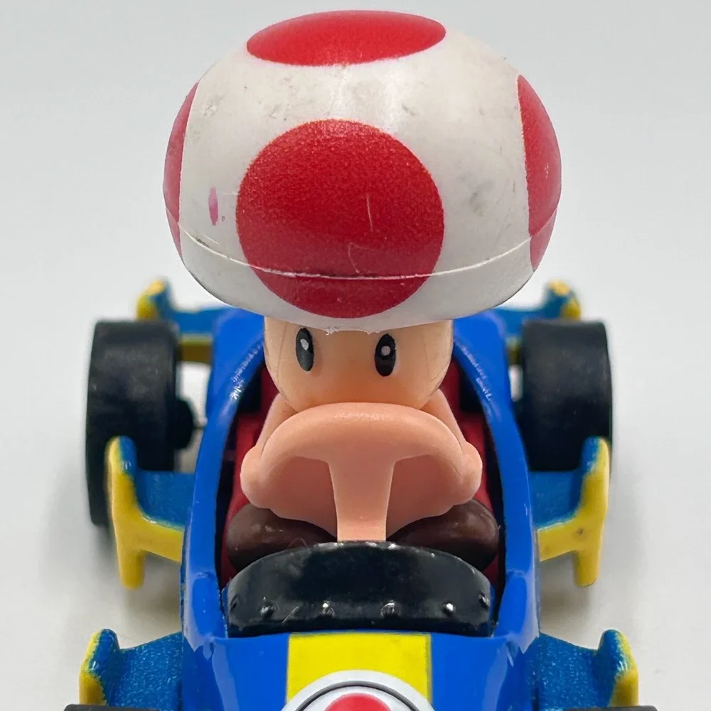 Nintendo‎ Mario Kart Toad Hot Wheels Diecast Kart Loose